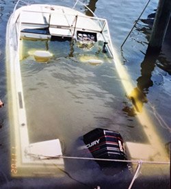 Boat reclamation Galveston TX