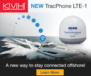 KVH®
NEW TracPhone LTE-1

A new way to stay connected offshore!

LEARN MORE