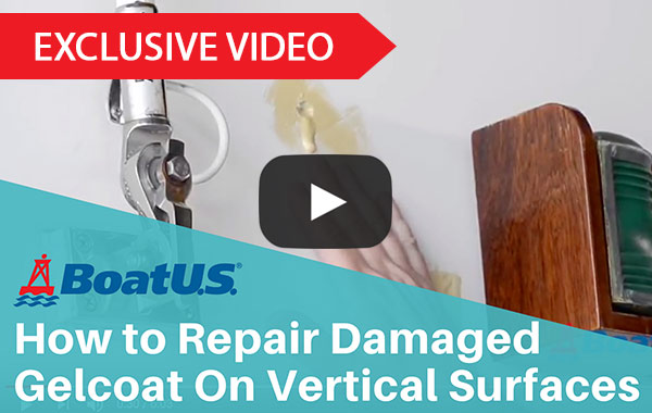 Exclusive Video: How to Repair Damaged Gelcoat On Vertical Surfaces