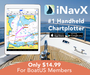 iNavX
#1 Handheld Chartplotter

Only $14.99 
For BoatUS Members