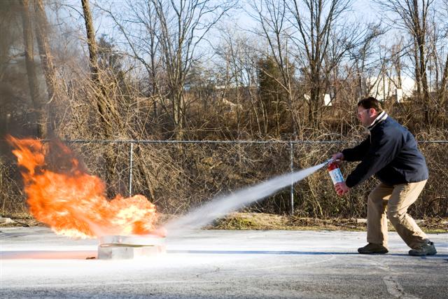 small water fire extinguisher