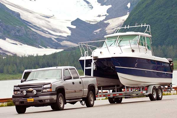 Towing Boat in Alaska