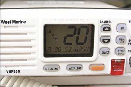 West Marine VHF Radio