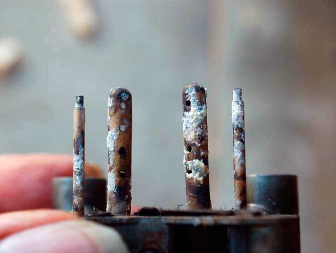 Corroded Aluminum Carburetor