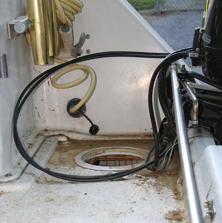 Bilge Pump Location Not Good in an Emergency