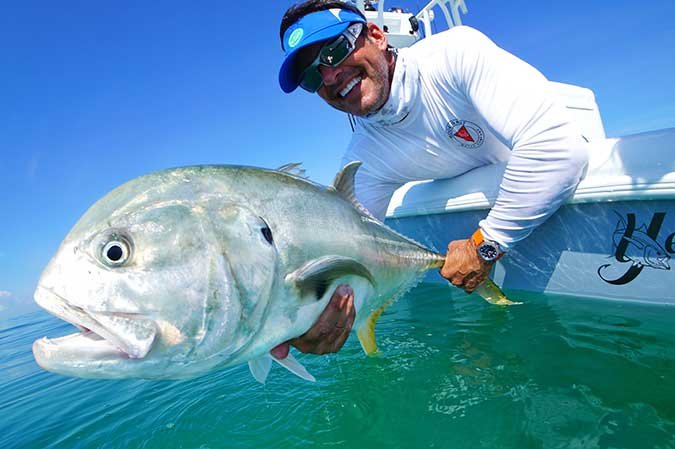 Peter Miller with His Catch