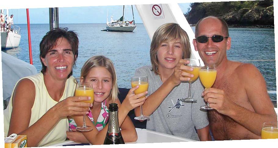 Photo of the Cage Family in 2007