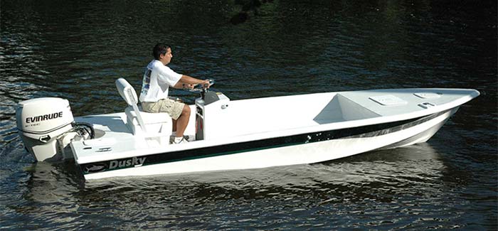 Flats powerboat