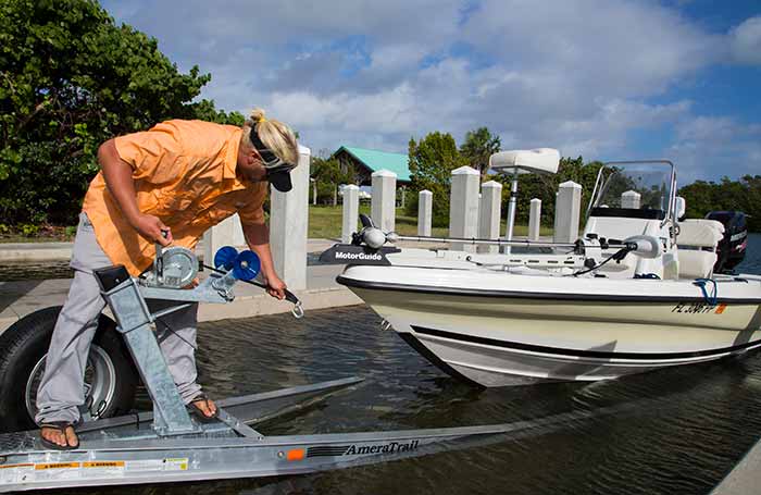 what is the first thing you should do after retrieving a boat onto a trailer