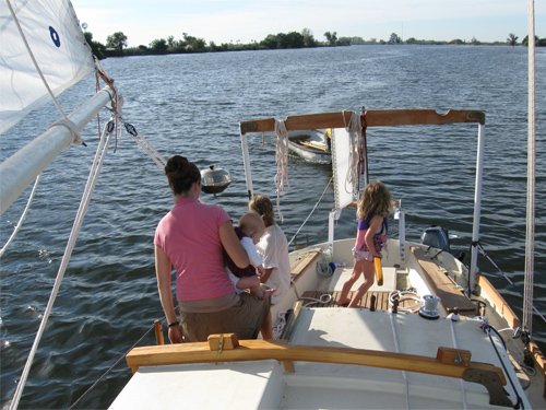 Family Time on Deck