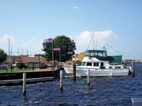 The Indicator Docked on the ICW