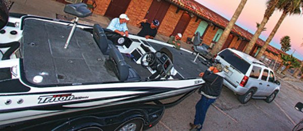 Stan Gerzsenyi with His Fishing Boat
