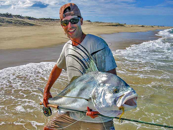 Roosterfish catch