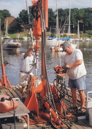 Helix Anchor Installation