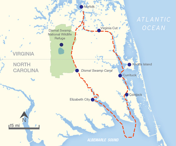 Carolina Mini Loop Map