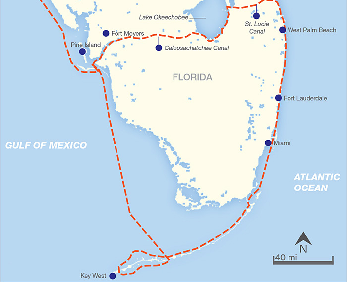 Florida Mini Loop Map