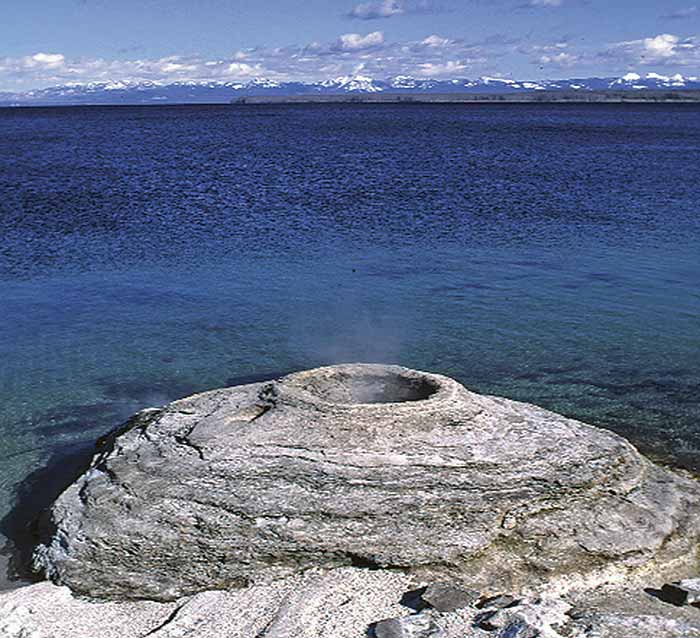 Yellowstone Lake: Way Out And Way Up There
