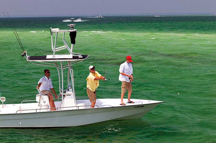 Fishing charter off of Destin Florida