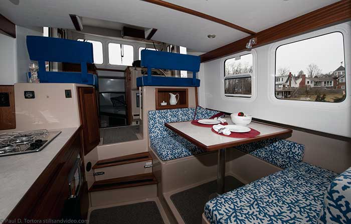 Nordic Tugs 26 interior