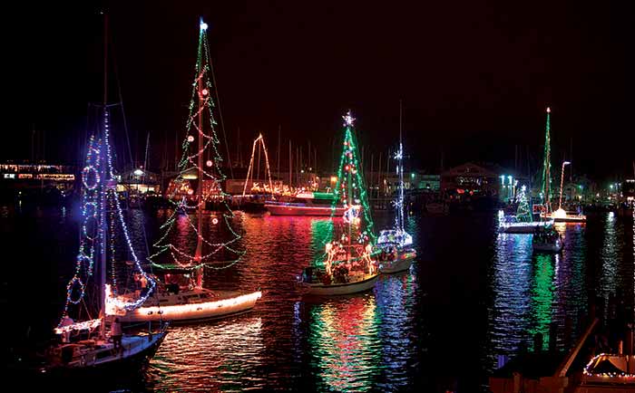 Designing a Holiday Lights Display for Your Boat