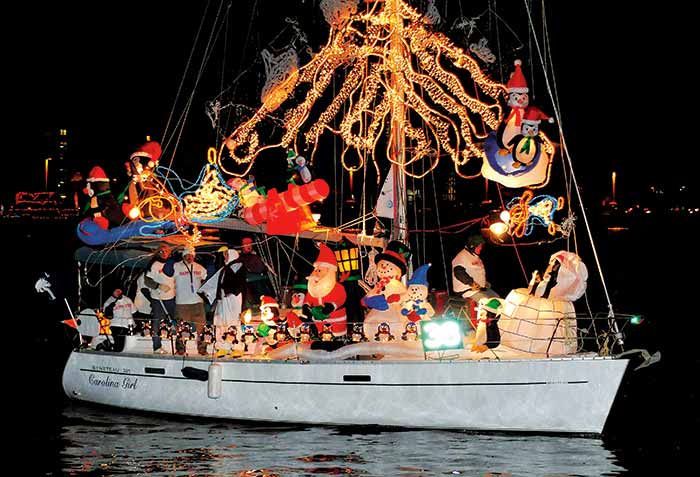 Designing a Holiday Lights Display for Your Boat