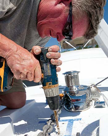 Boat repairs