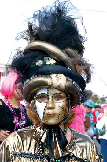 Mardi Gras masquer