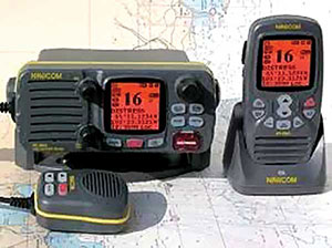 A Fixed and a Handheld Radio