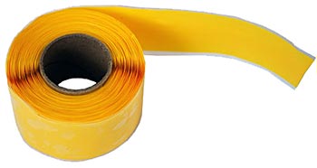 Yellow rescue tape