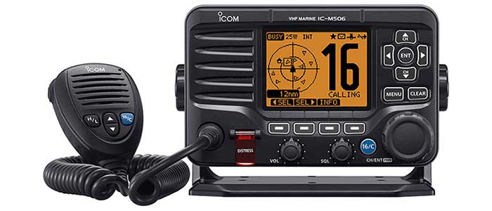 Icom M506 VHF radio