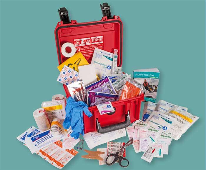 First aid kit with all supplies