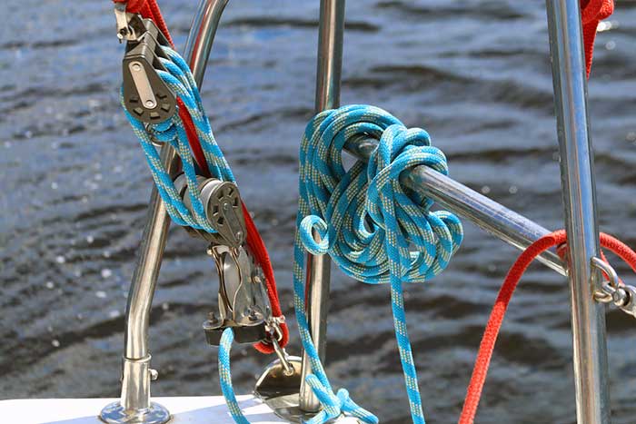 yacht rope repairs