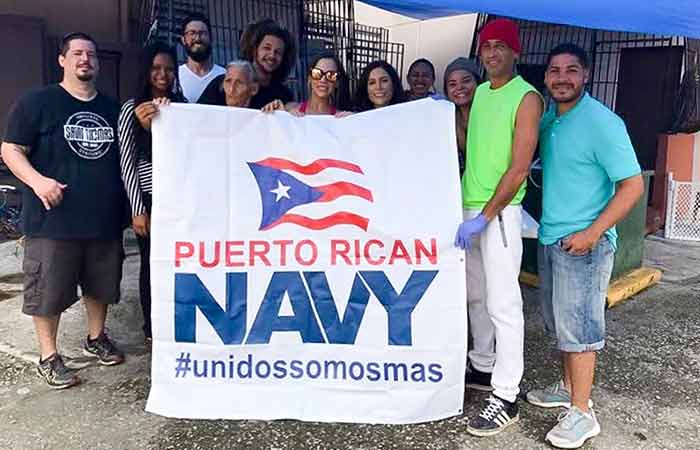 Puerto Rican Navy flag