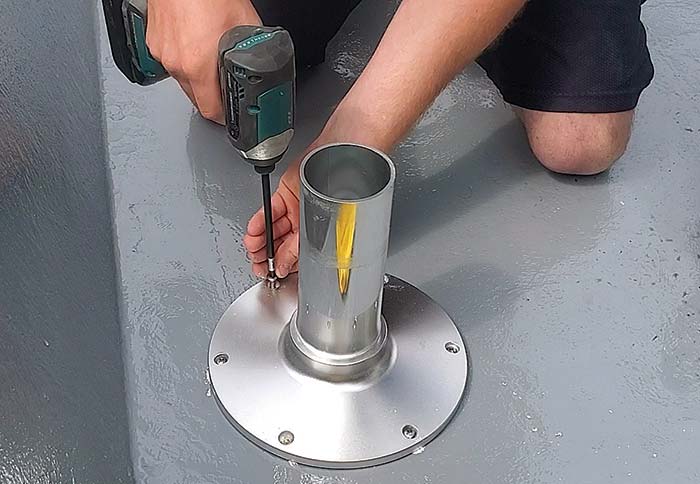 How To Install A Seat Pedestal Base