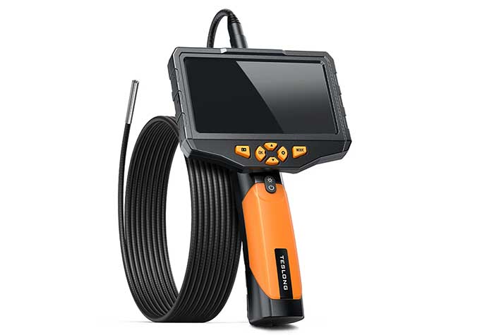 Product photo: Teslong Inspection Camera with probe and LED light