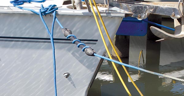 Why Should I Use Bungee Dock Ties Instead of Rope Dock Lines?  We often  get asked, ”why should I use a bungee dock tie instead of a rope dock line?”  So