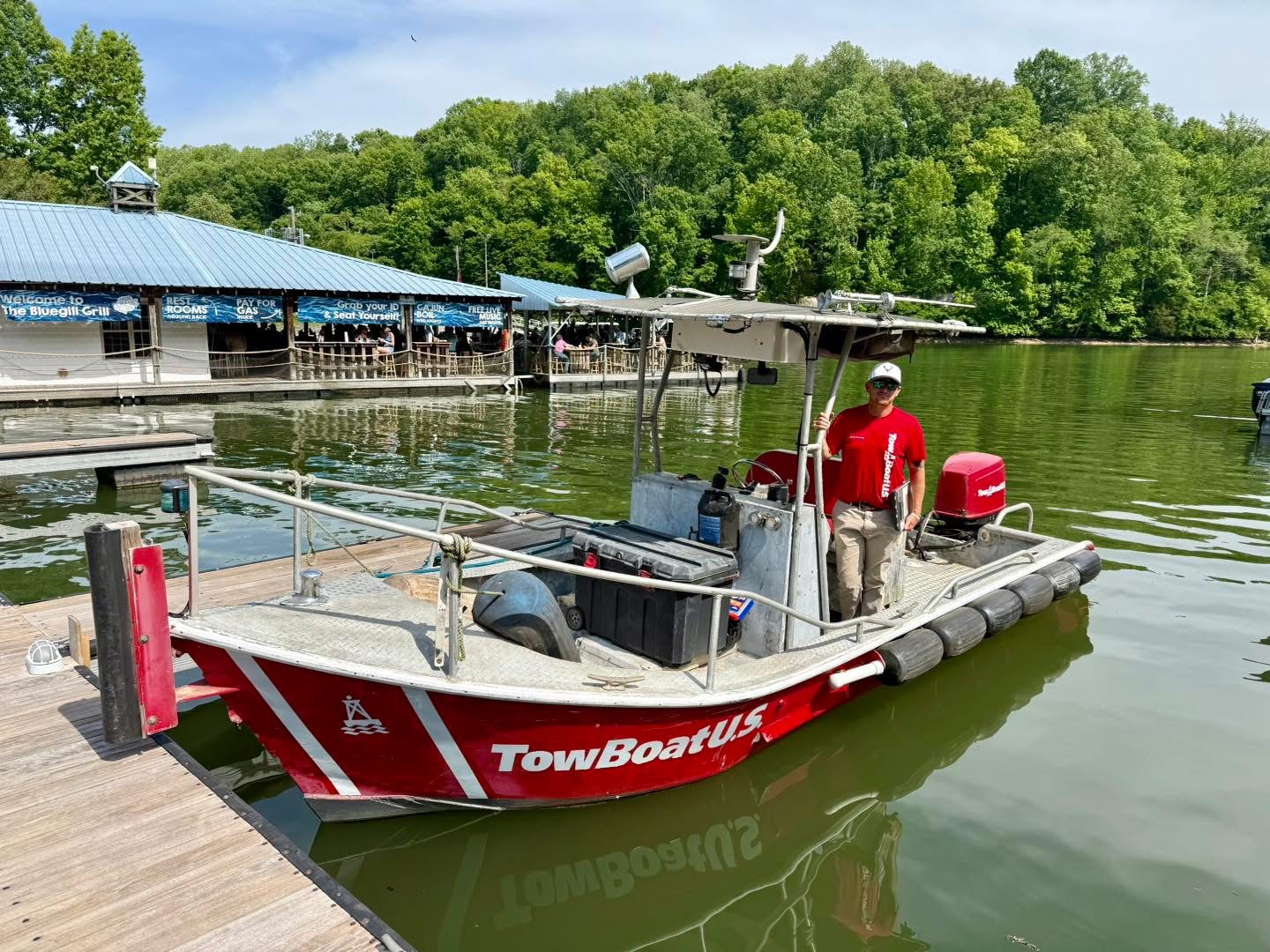 An image of Capt. Myles Murray, owner-operator of TowBoatUS Tims Ford Lake 