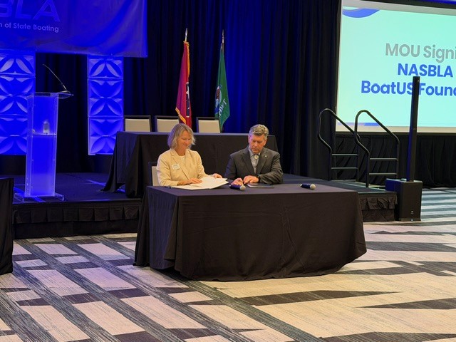 MOU Signed between NASBLA and BoatUS Foundation on 9/16/2026 