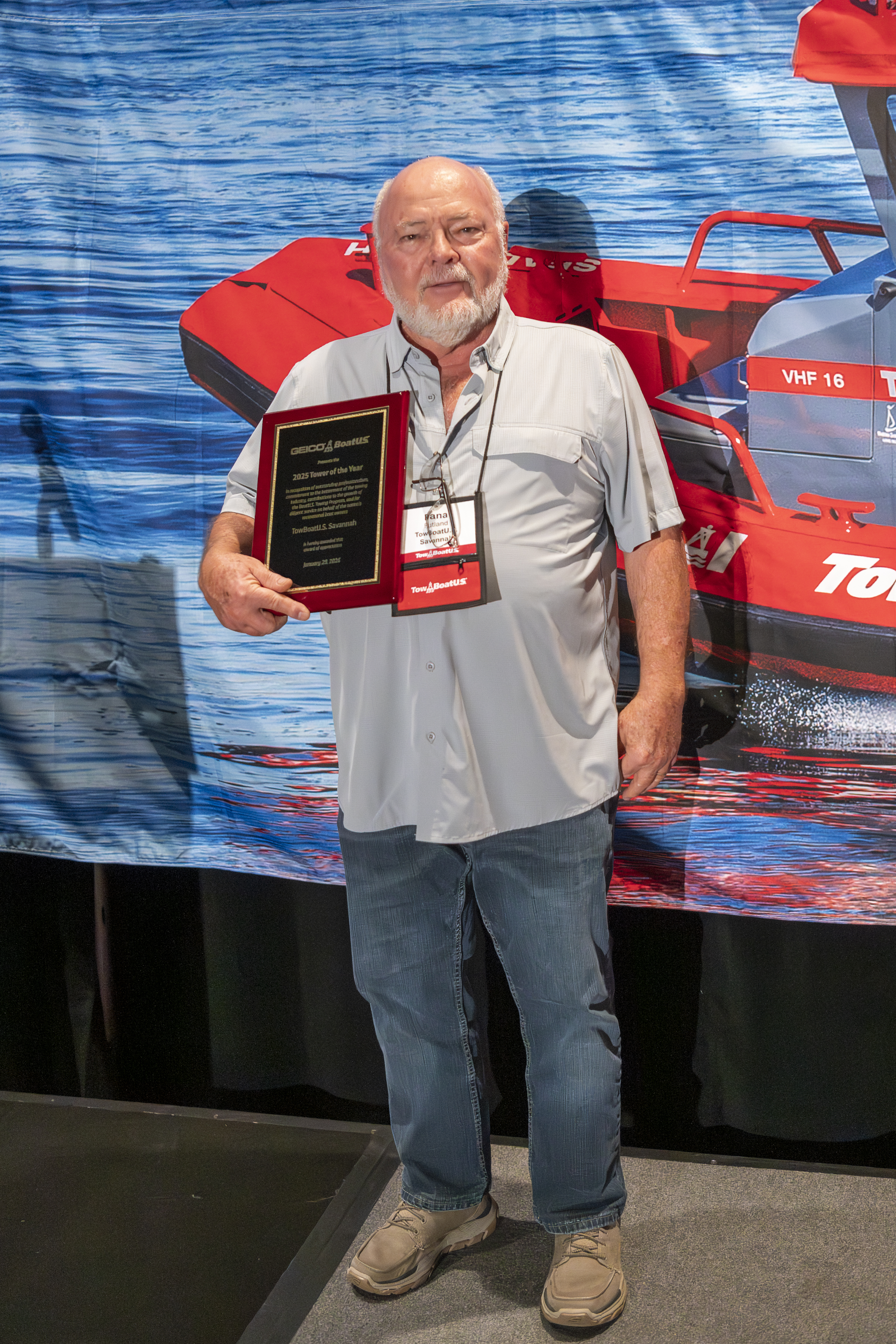 Captain Dana Rutland - TowBoatUS Savannah (Photo Credit: Stacey Nedrow-Wigmore)